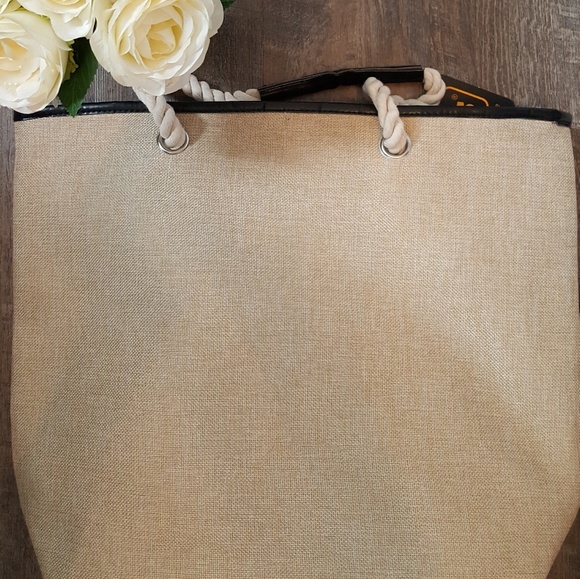 Lucas Cat Print Expandable Tote New with tags - Picture 2 of 5